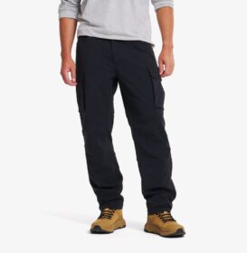RevolutionRace Ulkoiluhousut, Vaellushousut & Retkeilyhousut – Musta – Vista Outdoor Cargo Pants Miehet Black, Koko:2XL