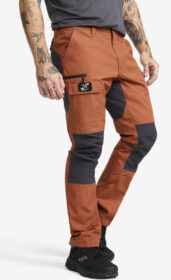 RevolutionRace Ulkoiluhousut, Vaellushousut & Retkeilyhousut – Oranssi – Nordwand Pants Miehet Dusty Orange/Anthracite, Koko:M