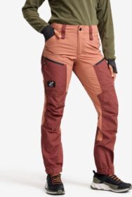 RevolutionRace Ulkoiluhousut, Vaellushousut & Retkeilyhousut – Punainen – RVRC GP Pro Pants Naiset Sable/Copper Brown, Koko:XL