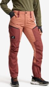 RevolutionRace Ulkoiluhousut, Vaellushousut & Retkeilyhousut – Punainen – RVRC GP Pro Pants Naiset Sable/Copper Brown, Koko:2XL