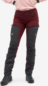 RevolutionRace Ulkoiluhousut, Vaellushousut & Retkeilyhousut – Punainen – RVRC GP Pro Rescue Pants Naiset Bison Red 2.0, Koko:S
