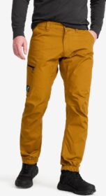 RevolutionRace Ulkoiluhousut, Vaellushousut & Retkeilyhousut – Ruskea – Outdoor Basic Pants Miehet Golden Brown, Koko:S