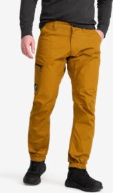 RevolutionRace Ulkoiluhousut, Vaellushousut & Retkeilyhousut – Ruskea – Outdoor Basic Pants Miehet Golden Brown, Koko:M