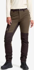 RevolutionRace Ulkoiluhousut, Vaellushousut & Retkeilyhousut – Ruskea – Rambler Lightweight Pants Naiset Mud/Espresso, Koko:XS