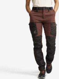RevolutionRace Ulkoiluhousut, Vaellushousut & Retkeilyhousut – Ruskea – Rambler Lightweight Pro Pants Naiset Espresso /Brown Stone, Koko:S