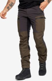 RevolutionRace Ulkoiluhousut, Vaellushousut & Retkeilyhousut – Ruskea – RVRC GP Pro Expedition Pants Miehet Mud, Koko:S