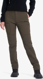RevolutionRace Ulkoiluhousut, Vaellushousut & Retkeilyhousut – Ruskea – Surmount Hiking Stretch Pants Naiset Mud, Koko:S