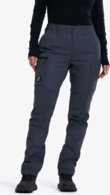 RevolutionRace Ulkoiluhousut, Vaellushousut & Retkeilyhousut – Sininen – Nordwand Curved Stretch High-waist Pants Naiset India Ink, Koko:XS