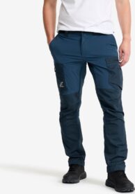 RevolutionRace Ulkoiluhousut, Vaellushousut & Retkeilyhousut – Sininen – Rambler Lightweight Pro Pants Miehet Moonlit Ocean/Blueberry, Koko:M