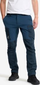 RevolutionRace Ulkoiluhousut, Vaellushousut & Retkeilyhousut – Sininen – Rambler Lightweight Pro Pants Miehet Moonlit Ocean/Blueberry, Koko:M