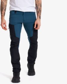 RevolutionRace Ulkoiluhousut, Vaellushousut & Retkeilyhousut – Sininen – RVRC GP Pants Miehet Moonlit Ocean, Koko:XS