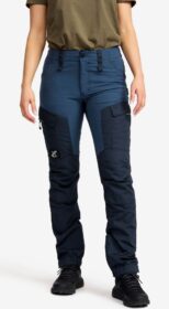 RevolutionRace Ulkoiluhousut, Vaellushousut & Retkeilyhousut – Sininen – RVRC GP Pants Naiset Moonlit Ocean/Blueberry, Koko:XL