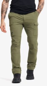 RevolutionRace Ulkoiluhousut, Vaellushousut & Retkeilyhousut – Vihreä – Adventure Cargo Stretch Pants Miehet Kalamata, Koko:S