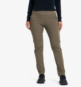RevolutionRace Ulkoiluhousut, Vaellushousut & Retkeilyhousut – Vihreä – Breezy Outdoor Stretch Pants Naiset Light Moss Gray, Koko:L