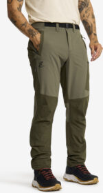 RevolutionRace Ulkoiluhousut, Vaellushousut & Retkeilyhousut – Vihreä – Elevate Pro Hiking Pants Miehet Grape Leaf/Forest Night, Koko:2XL