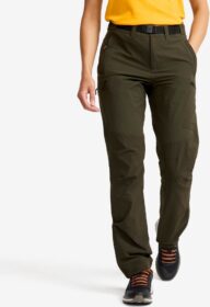 RevolutionRace Ulkoiluhousut, Vaellushousut & Retkeilyhousut – Vihreä – Elevate Pro Hiking Pants Naiset Rosin Green, Koko:XS