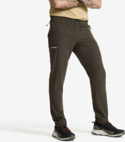 RevolutionRace Ulkoiluhousut, Vaellushousut & Retkeilyhousut – Vihreä – Gradient Pro UV Pants Miehet Moss Gray, Koko:L
