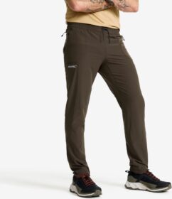 RevolutionRace Ulkoiluhousut, Vaellushousut & Retkeilyhousut – Vihreä – Gradient Pro UV Pants Miehet Moss Gray, Koko:3XL