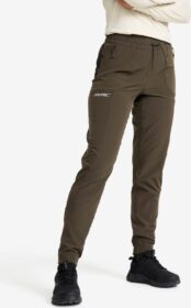 RevolutionRace Ulkoiluhousut, Vaellushousut & Retkeilyhousut – Vihreä – Gradient Pro UV Pants Naiset Moss Gray, Koko:XL