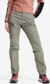 RevolutionRace Ulkoiluhousut, Vaellushousut & Retkeilyhousut – Vihreä – Nordwand Pants Naiset Castor Gray, Koko:L
