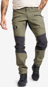 RevolutionRace Ulkoiluhousut, Vaellushousut & Retkeilyhousut – Vihreä – Nordwand Pro Pants Miehet Kalamata, Koko:S