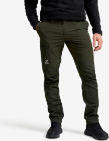 RevolutionRace Ulkoiluhousut, Vaellushousut & Retkeilyhousut – Vihreä – Rambler Lightweight Pants Miehet Rosin Green, Koko:XL