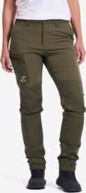 RevolutionRace Ulkoiluhousut, Vaellushousut & Retkeilyhousut – Vihreä – Rambler Lightweight Pants Naiset Grape Leaf, Koko:L