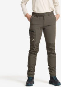 RevolutionRace Ulkoiluhousut, Vaellushousut & Retkeilyhousut – Vihreä – Rambler Lightweight Pants Naiset Moss Gray, Koko:XS