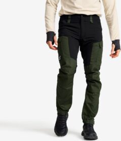 RevolutionRace Ulkoiluhousut, Vaellushousut & Retkeilyhousut – Vihreä – RVRC GP Pants Miehet Forest Green, Koko:L