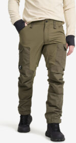 RevolutionRace Ulkoiluhousut, Vaellushousut & Retkeilyhousut – Vihreä – RVRC GP Pants Miehet Light Moss Gray, Koko:3XL