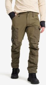 RevolutionRace Ulkoiluhousut, Vaellushousut & Retkeilyhousut – Vihreä – RVRC GP Pants Miehet Light Moss Gray, Koko:L