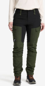 RevolutionRace Ulkoiluhousut, Vaellushousut & Retkeilyhousut – Vihreä – RVRC GP Pants Naiset Forest Green, Koko:2XL