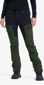 RevolutionRace Ulkoiluhousut, Vaellushousut & Retkeilyhousut – Vihreä – RVRC GP Pants Naiset Forest Green, Koko:S