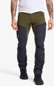 RevolutionRace Ulkoiluhousut, Vaellushousut & Retkeilyhousut – Vihreä – RVRC GP Pro Pants Miehet Dark Olive, Koko:XL