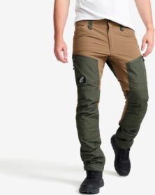 RevolutionRace Ulkoiluhousut, Vaellushousut & Retkeilyhousut – Vihreä – RVRC GP Pro Pants Miehet Kambaba Green/Cub, Koko:3XL