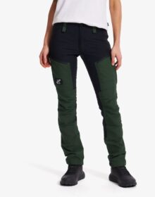 RevolutionRace Ulkoiluhousut, Vaellushousut & Retkeilyhousut – Vihreä – RVRC GP Pro Pants Naiset Forest Green, Koko:M