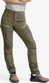 RevolutionRace Ulkoiluhousut, Vaellushousut & Retkeilyhousut – Vihreä – RVRC GP Pro Pants Naiset Light Moss Gray, Koko:XS