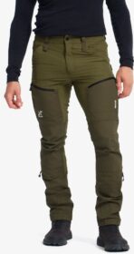 RevolutionRace Ulkoiluhousut, Vaellushousut & Retkeilyhousut – Vihreä – RVRC GP Pro Rescue Pants Miehet Dark Olive 2.0, Koko:2XL