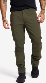 RevolutionRace Ulkoiluhousut, Vaellushousut & Retkeilyhousut – Vihreä – Twig Pants Miehet Forest Night, Koko:3XL