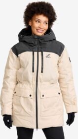 RevolutionRace Ulkoilutakki, Kuoritakki & Tuulitakki – Beige – Outdoor Parka Naiset Peyote, Koko:L