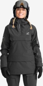 RevolutionRace Ulkoilutakki, Kuoritakki & Tuulitakki – Harmaa – AccXel Insulated 2L Ski Anorak Naiset Anthracite, Koko:L