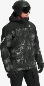 RevolutionRace Ulkoilutakki, Kuoritakki & Tuulitakki – Harmaa – AccXel Insulated 2L Ski Jacket Miehet Alloy Grey/Black, Koko:2XL