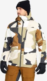 RevolutionRace Ulkoilutakki, Kuoritakki & Tuulitakki – Harmaa – AccXel Insulated 2L Ski Jacket Miehet Anthracite/Rubber, Koko:3XL