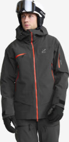RevolutionRace Ulkoilutakki, Kuoritakki & Tuulitakki – Harmaa – Atlas 3L Ski Jacket Miehet Anthracite, Koko:S