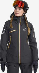 RevolutionRace Ulkoilutakki, Kuoritakki & Tuulitakki – Harmaa – Atlas 3L Ski Jacket Naiset Anthracite, Koko:2XL