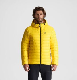 RevolutionRace Ulkoilutakki, Kuoritakki & Tuulitakki – Keltainen – Ultra Down Liner Jacket Miehet Yellow, Koko:XL