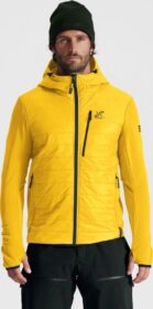 RevolutionRace Ulkoilutakki, Kuoritakki & Tuulitakki – Keltainen – Ultra Hybrid Jacket Miehet Yellow, Koko:S