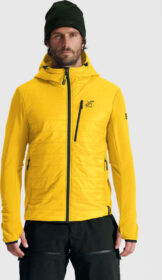 RevolutionRace Ulkoilutakki, Kuoritakki & Tuulitakki – Keltainen – Ultra Hybrid Jacket Miehet Yellow, Koko:L