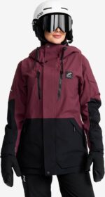 RevolutionRace Ulkoilutakki, Kuoritakki & Tuulitakki – Liila – AccXel 2L Ski Jacket Naiset Mauve Wine/Black, Koko:2XL
