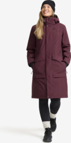 RevolutionRace Ulkoilutakki, Kuoritakki & Tuulitakki – Liila – Rhyme 2L Insulated Parka Naiset Winetasting, Koko:XS